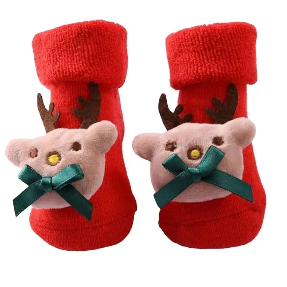 Reindeer Baby Booties